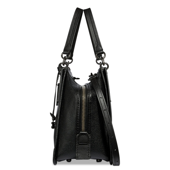 Coach Dreamer 36 Satchel in Polished Pebble Leathe - Picture 4 of 6